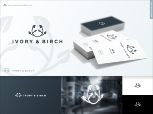 Ivory & Birch    also..  Ivory & Birch Bridal | Logo Design by Raoul Camion