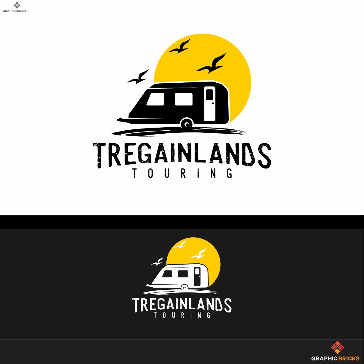 Logo Design by Graphic Bricks for Tregainlands Sales & Services | Design #19509204