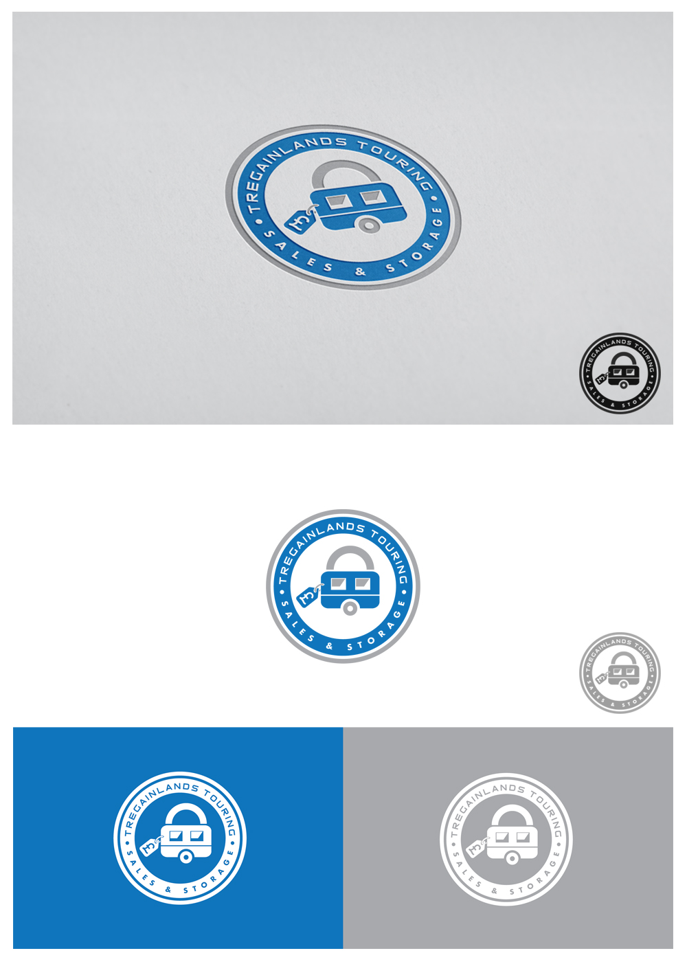 Logo Design by goranvisnjic82 for Tregainlands Sales & Services | Design #19512383
