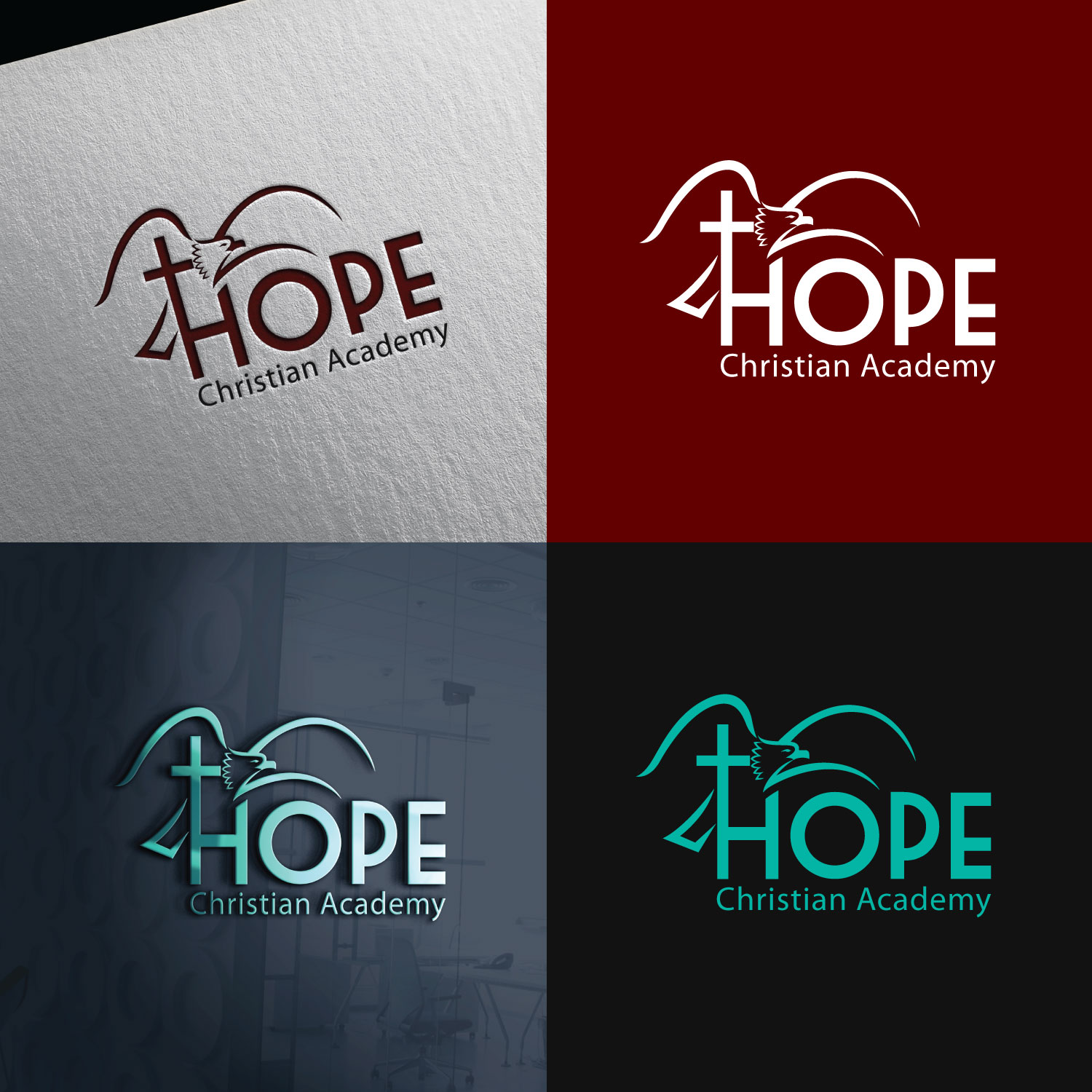 Logo Design by rdcreative for HOPE Christian Academy | Design: #19518858