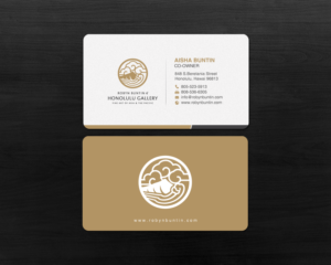 Business Card Design by chandrayaan.creative for this project | Design: #19582176