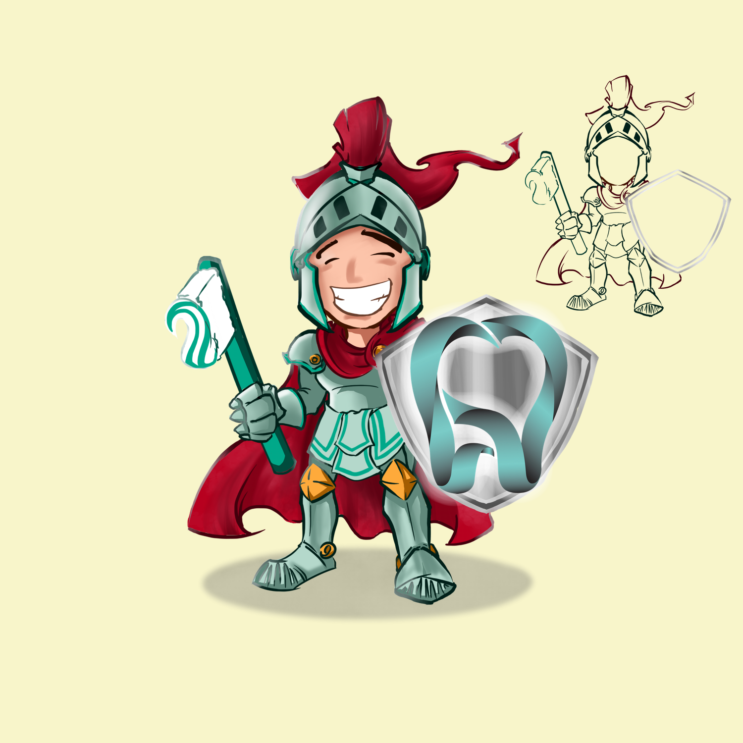 Mascot Design by Gabriel T. Marques for this project | Design #19554922