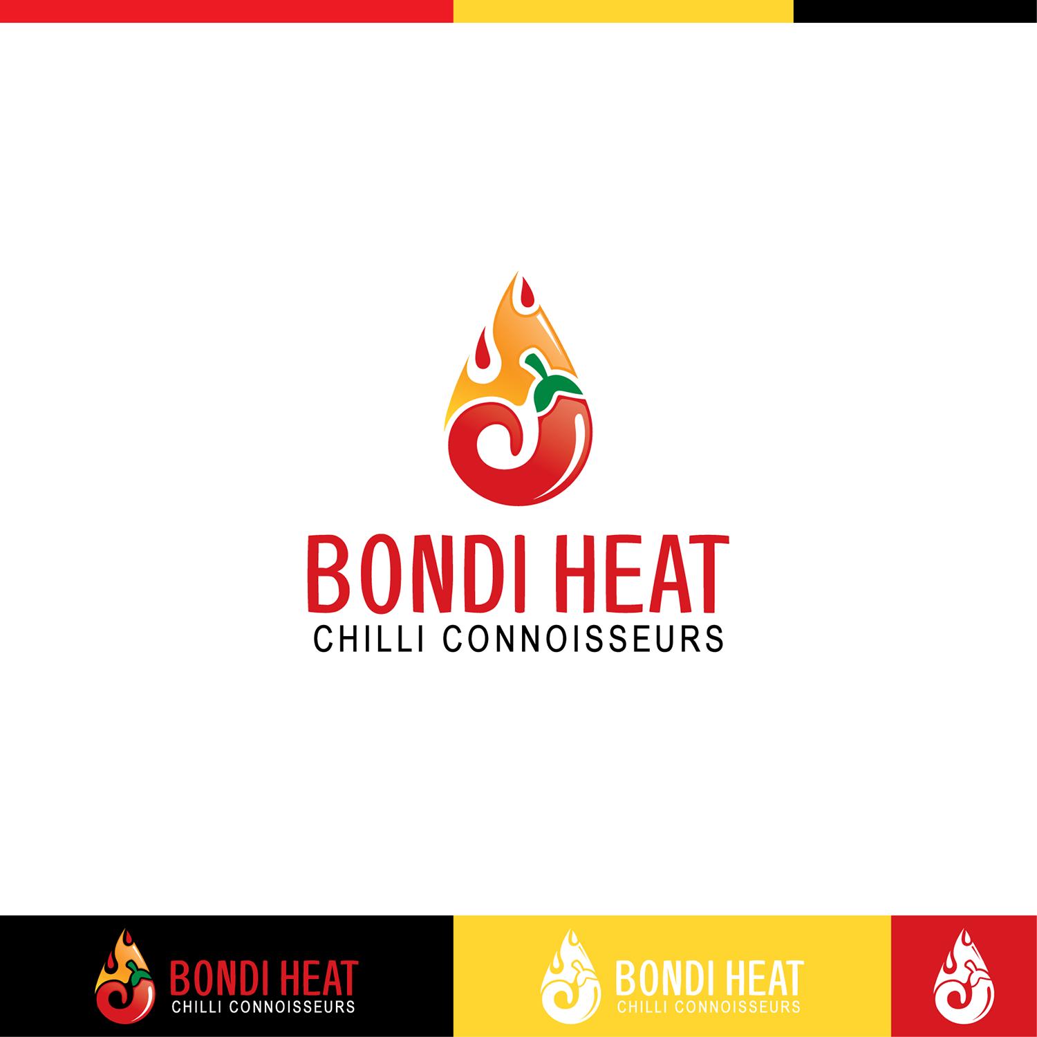 Logo Design by eckosentriš˜ for Bondi Heat | Design #19501988