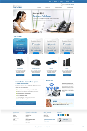 Web Design by pb for my business voice | Design: #2897924