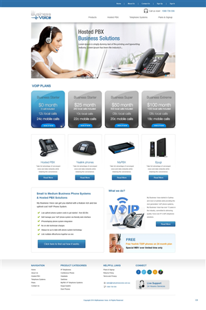 Web Design by pb for my business voice | Design: #2897926