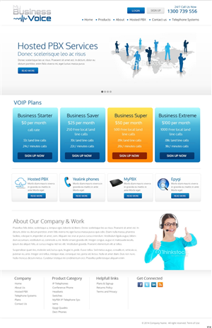 Web Design by pb for my business voice | Design: #2897931