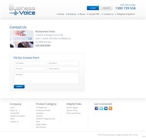 Web Design by pb for my business voice | Design: #2923419