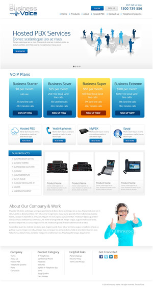Web Design by pb for my business voice | Design: #2923450
