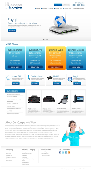 Web Design by pb for my business voice | Design: #2923453