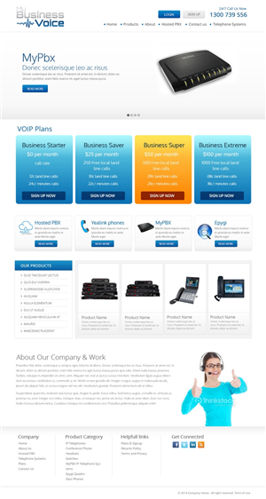 Web Design by pb for my business voice | Design: #2923459