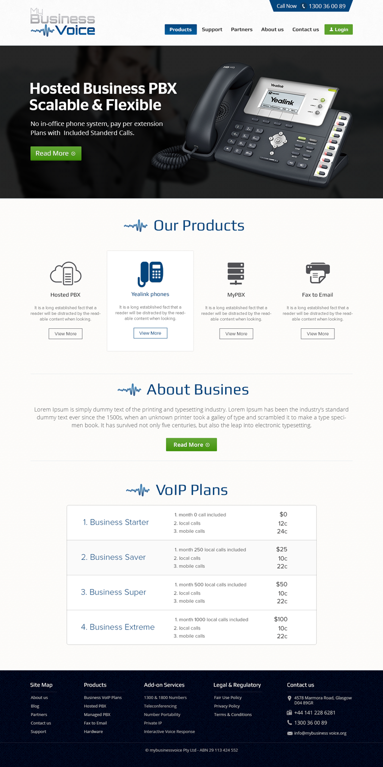 Web Design by the-lion-king for my business voice | Design #2890106