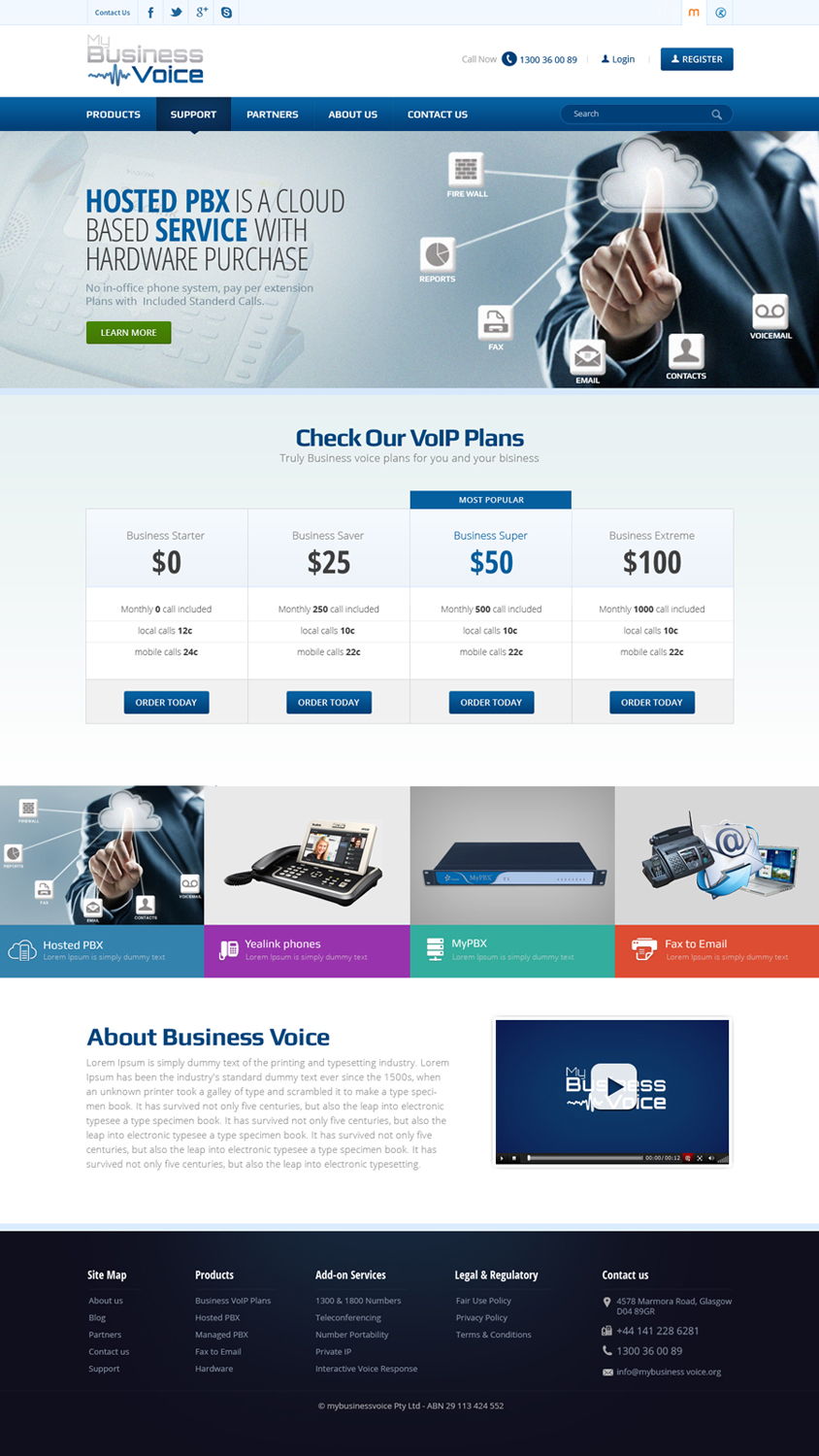 Web Design by the-lion-king for my business voice | Design #2894592