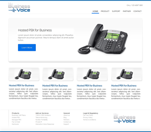 Web Design by SonikCreations for my business voice | Design #2888709