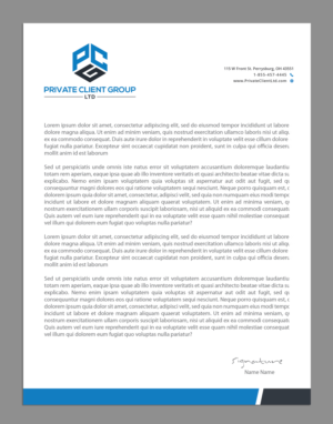 Letterhead Design by AbyJohns for USA Chemical Supply | Design: #19508716