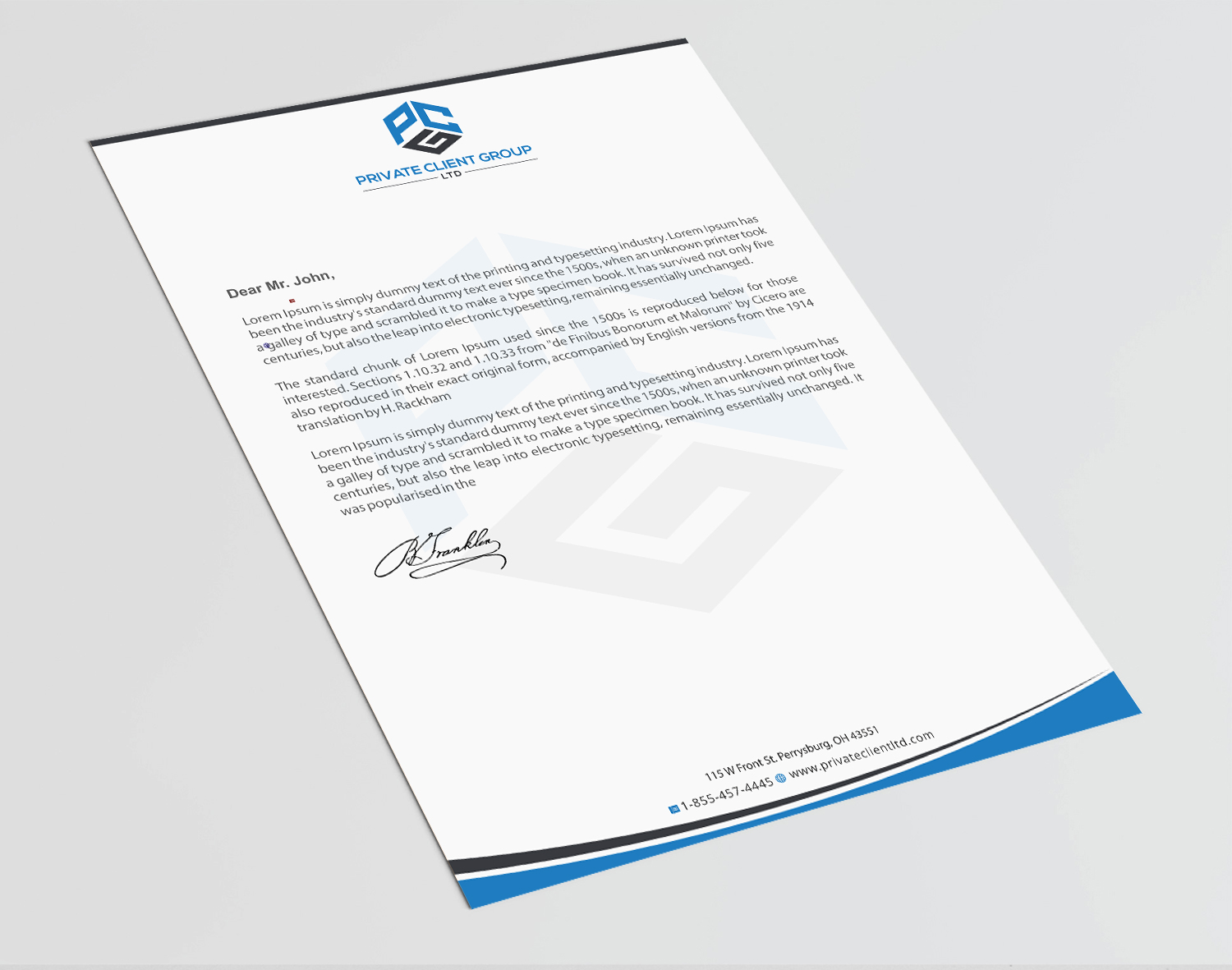 Diseño de Membrete por Infinitive Technology para USA Chemical Supply | Diseño #19505286