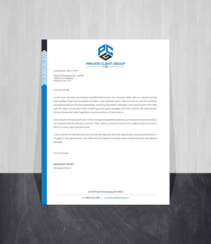 Briefkopf-Design von Creations Box 2015 für USA Chemical Supply | Design: #19511095