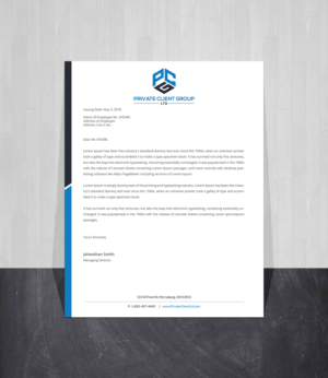 Briefkopf-Design von Creations Box 2015 für USA Chemical Supply | Design: #19511103