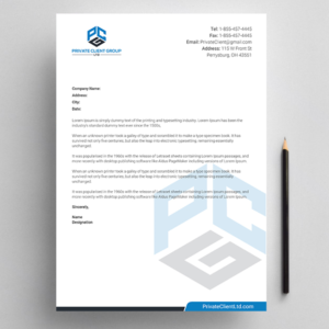Letterhead Design by Bhushan jha for USA Chemical Supply | Design: #19503280