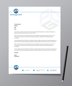 Letterhead Design by Bhushan jha for USA Chemical Supply | Design: #19503297