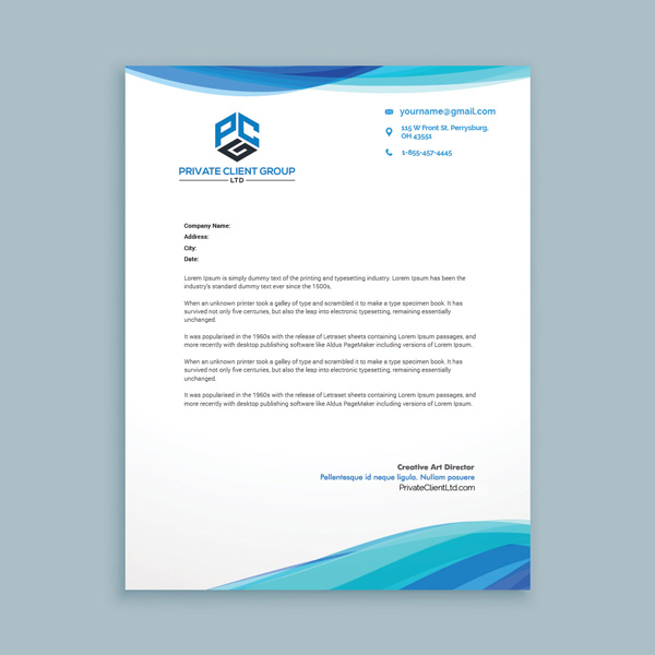 Letterhead Design by Bhushan jha for USA Chemical Supply | Design #19505561
