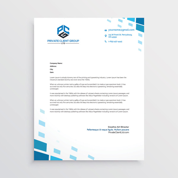 Letterhead Design by Bhushan jha for USA Chemical Supply | Design #19505563