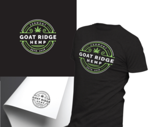 Goat Ridge Hemp (maybe the word Vermont too?)  | Diseño de Logo por Ena