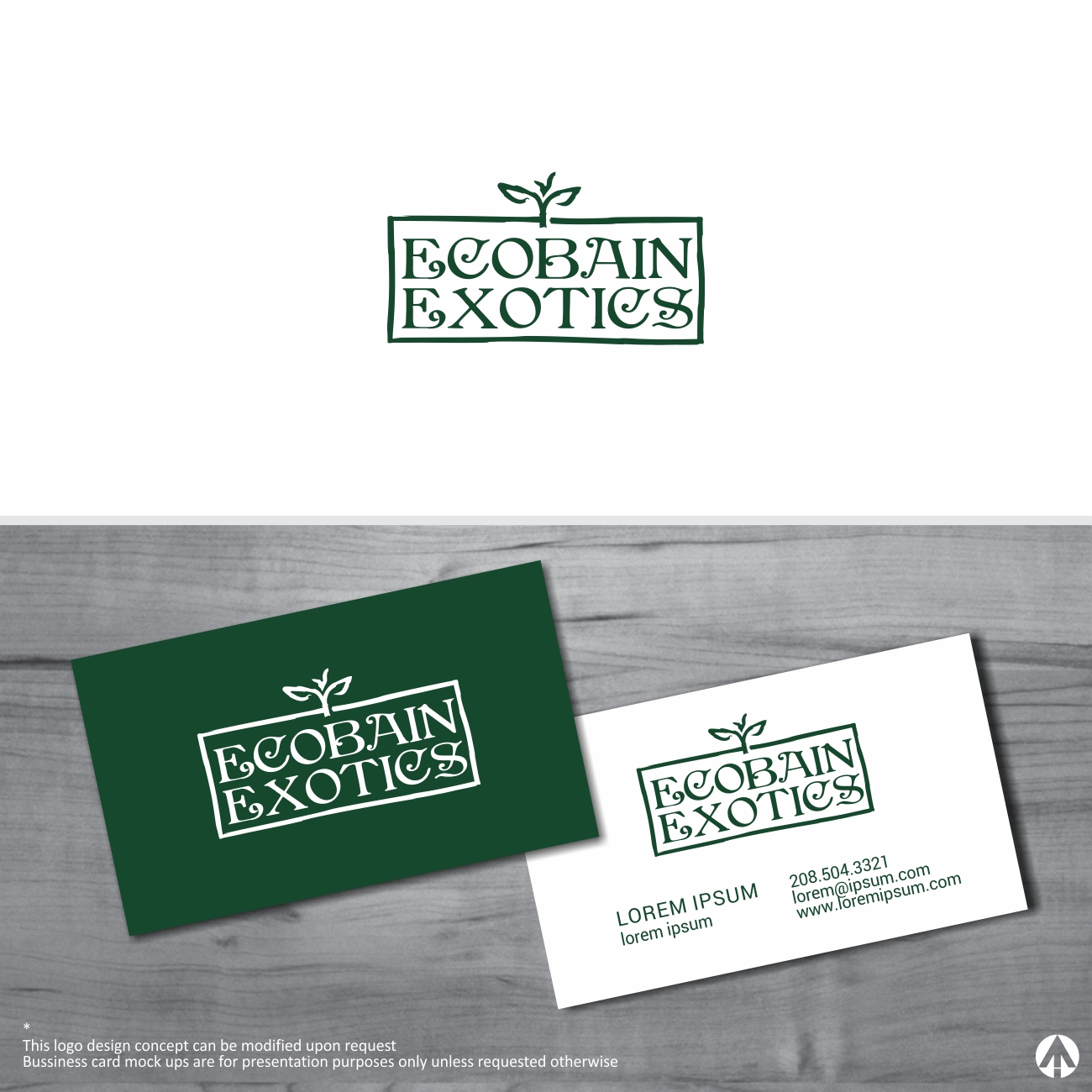 Diseño de Logo por MBARO para Ecobain Gardens | Diseño #19512511