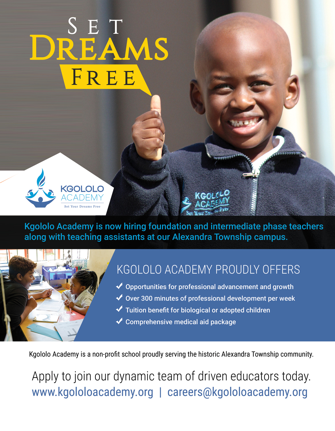Flyer Design by uk for Kgololo Academy | Design #19509651
