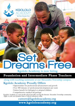 Diseño de Flyer por Black Stallions Impressive Solutions para Kgololo Academy | Diseño #19506138