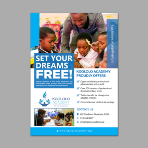 Private Primary School Teacher Recruitment Flyer | Flyer Design by aspiremedia