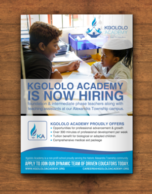 Private Primary School Teacher Recruitment Flyer | Flyer Design by chandrayaan.creative