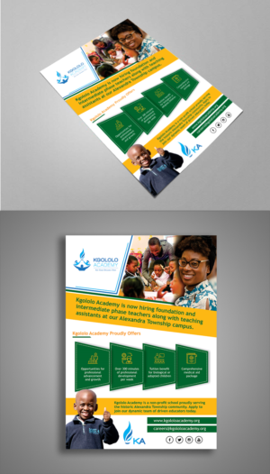 Flyer Design by ecorokerz for Kgololo Academy | Design: #19506860