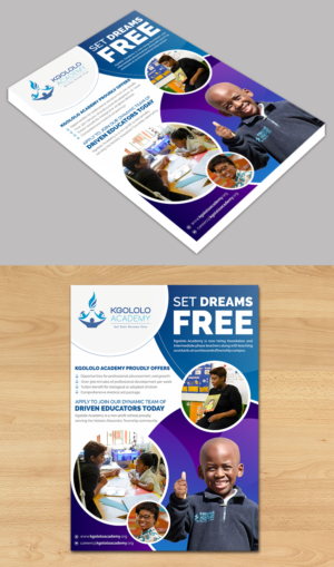Private Primary School Teacher Recruitment Flyer | Flyer Design by ecorokerz