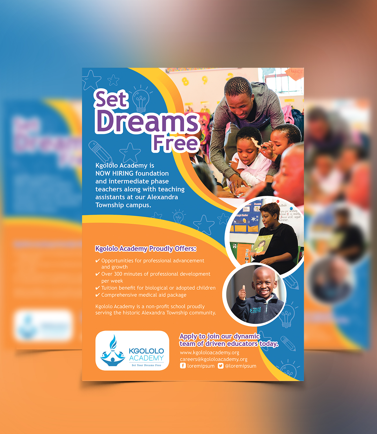 Design de Flyer par REN009 pour Kgololo Academy | Design #19505022