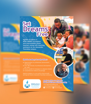 Flyer Design by REN009 for Kgololo Academy | Design: #19505022