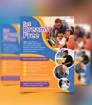 Flyer Design by REN009 for Kgololo Academy | Design: #19512760
