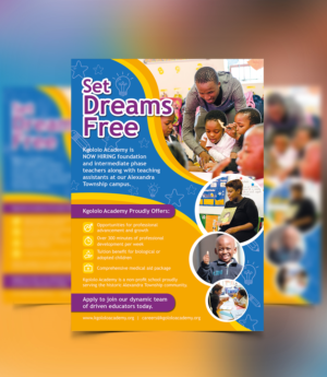 Flyer Design by REN009 for Kgololo Academy | Design: #19513741
