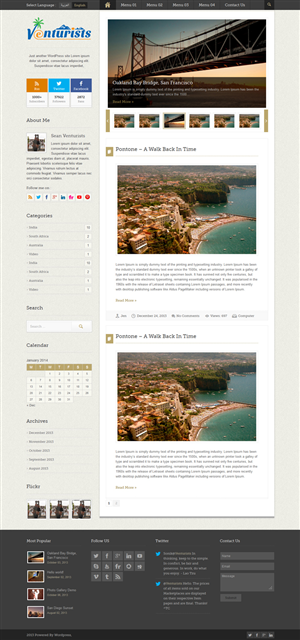 Wordpress Design by J. Chaturvedi