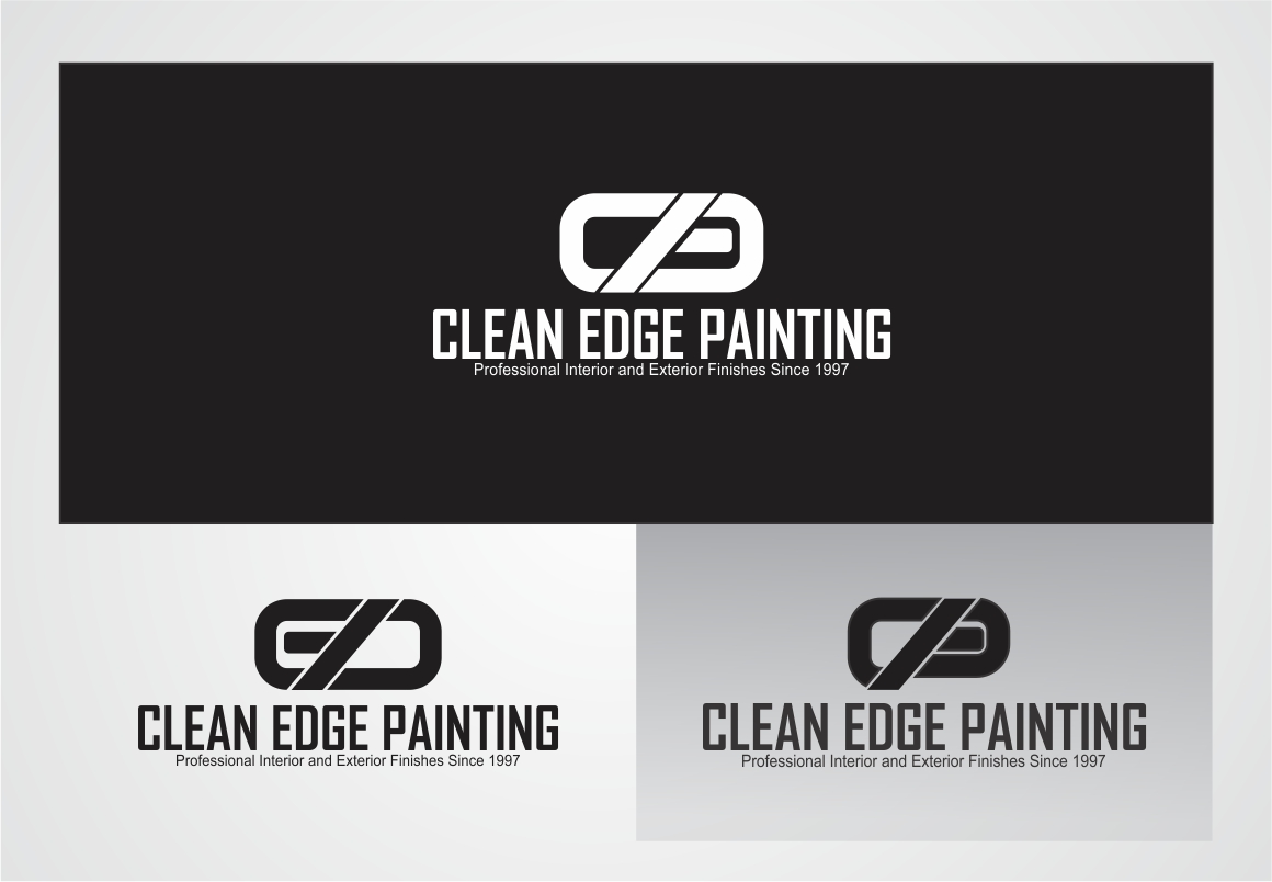 Logo Design by shape line for  Clean Edge Painting  | Design #19515556