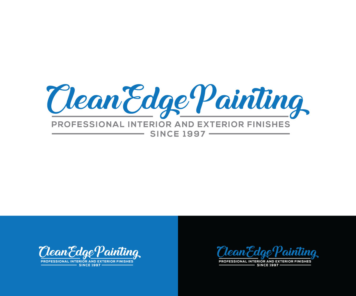 Logo Design by designmind78 for  Clean Edge Painting  | Design #19521605