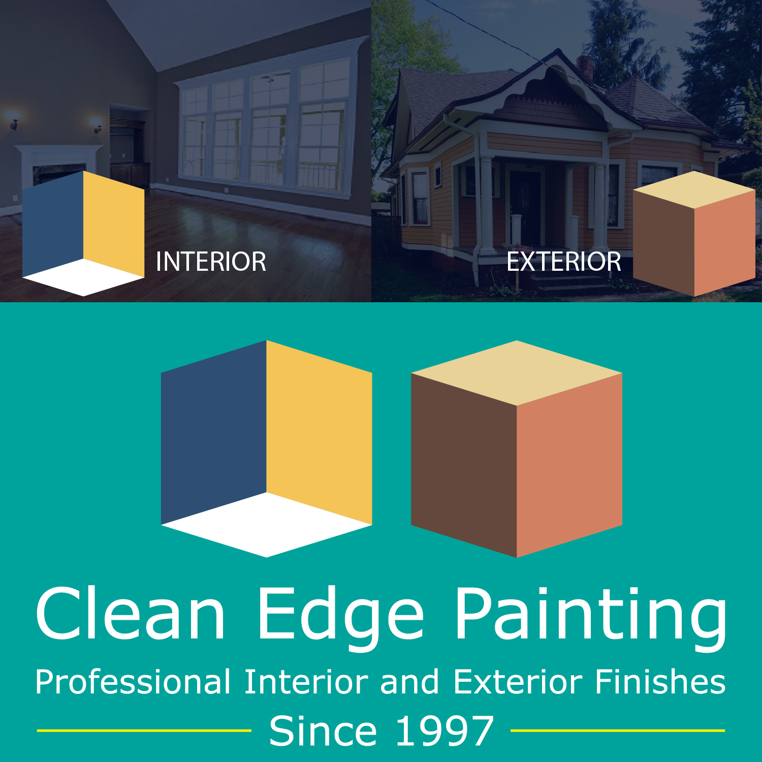 Logo Design by Pramod's Designs for  Clean Edge Painting  | Design #19550077