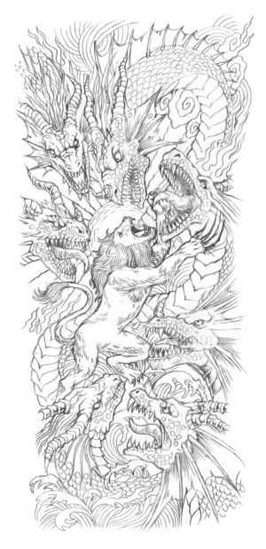 Tattoo Design by SangBlater