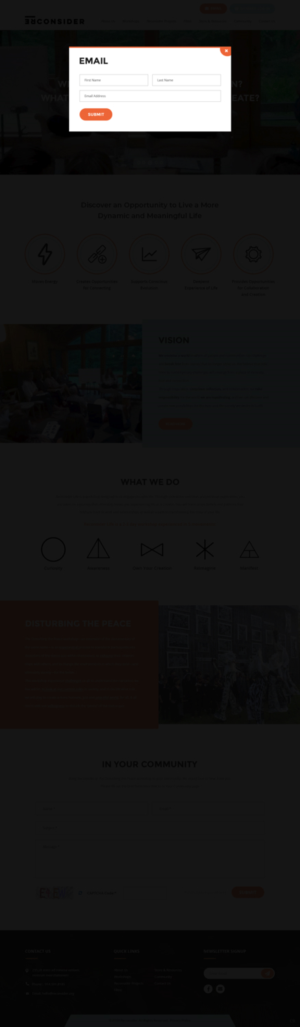 Web Design by pb for Reconsider | Design: #19539882