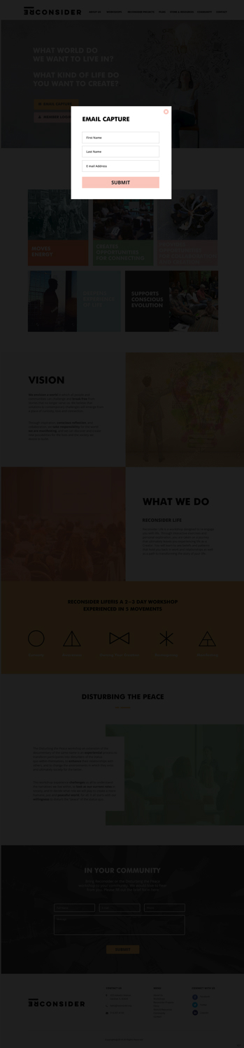 Web-Design von pb für Reconsider | Design #19539888