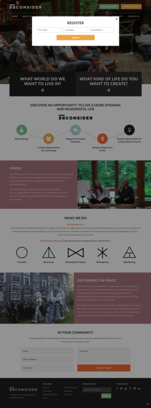 Web Design by pb for Reconsider | Design: #19539889