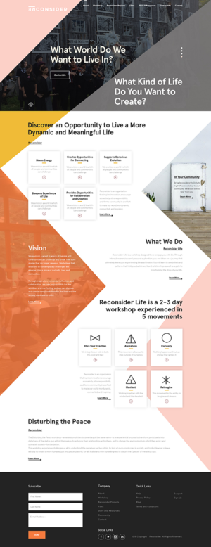 Web-Design von PiXthemes für Reconsider | Design: #19623111