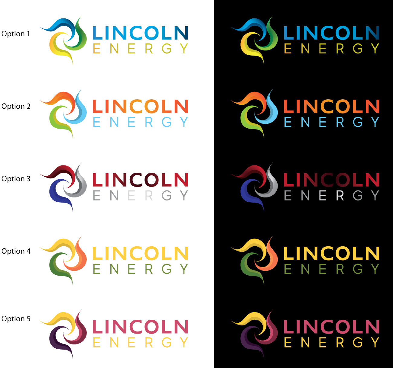 Logo Design by Impressive Solutions for Lincoln Energy, LLC | Design #19514048