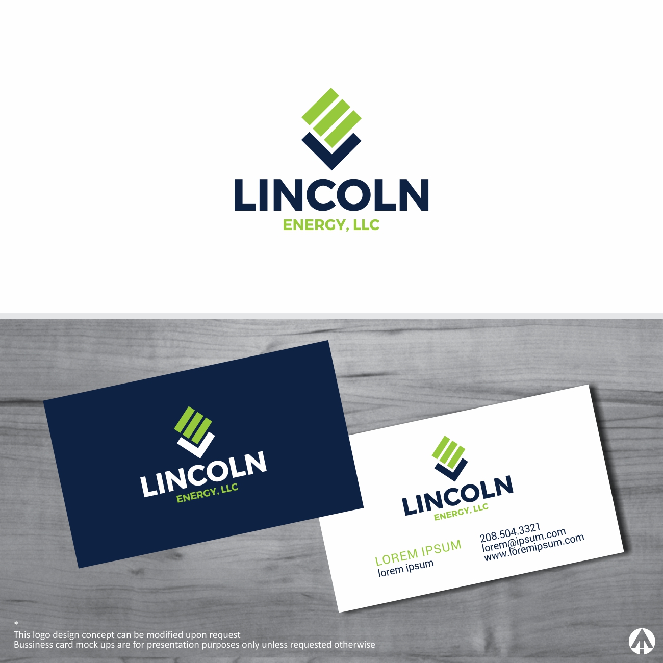 Logo Design by MBARO for Lincoln Energy, LLC | Design #19510130