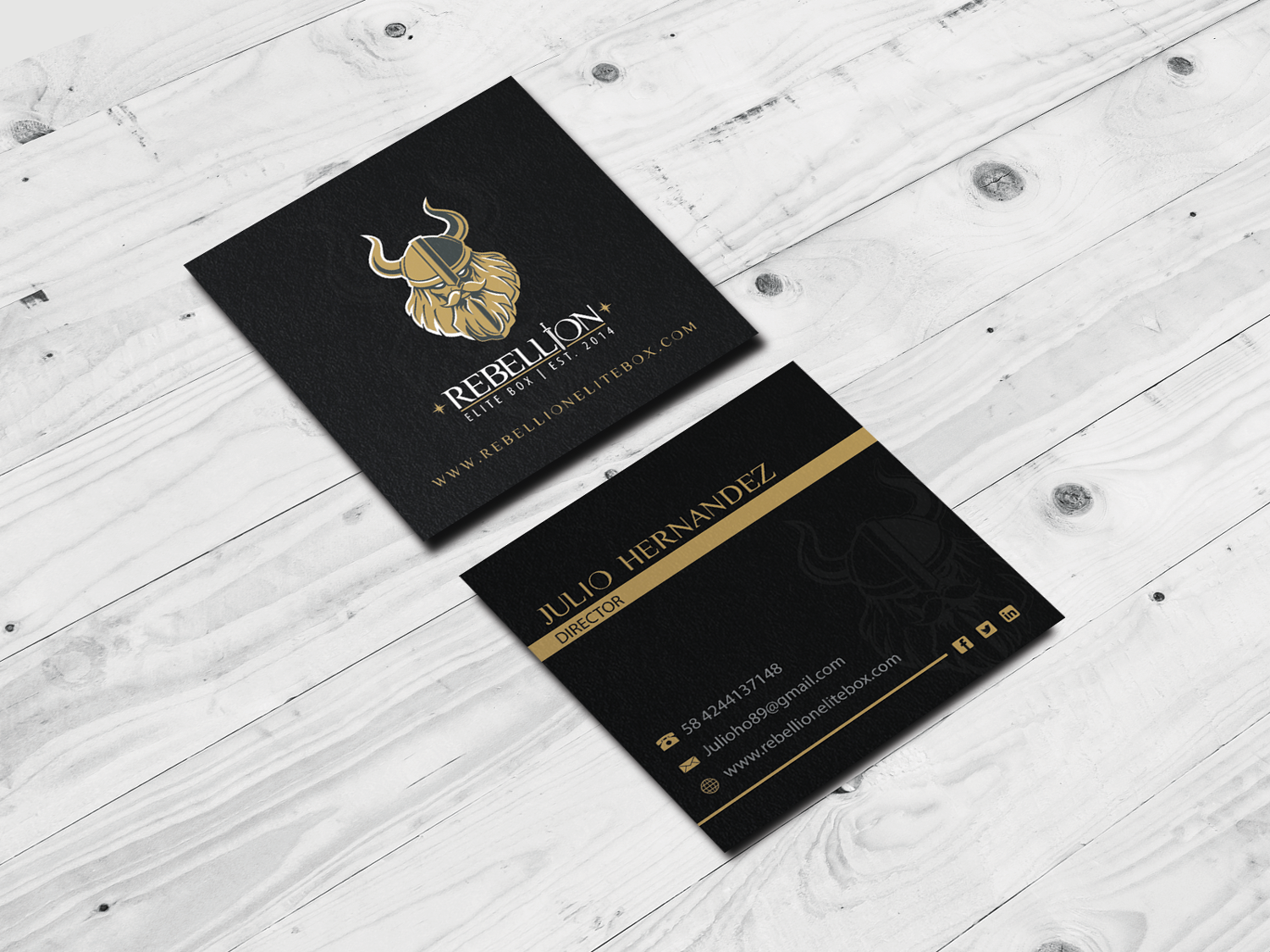 Business Card Design by Riz' for this project | Design #19504967