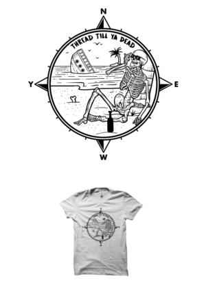 Thread Till Ya Dead graphic designs summer collection | T-Shirt-Design von cithuwill